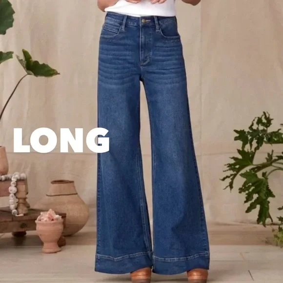 LONG Driftwood Martha (Sundance) wide leg jeans 27 - Picture 1 of 12